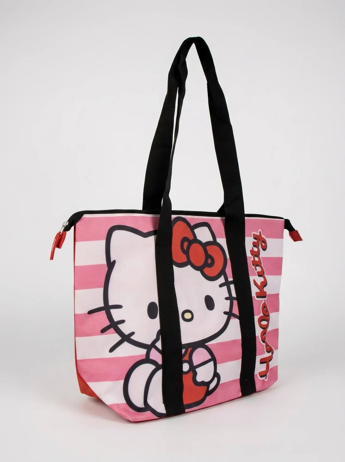 Sac De Plage Hello Kitty Grand Format Rose Hello Kitty