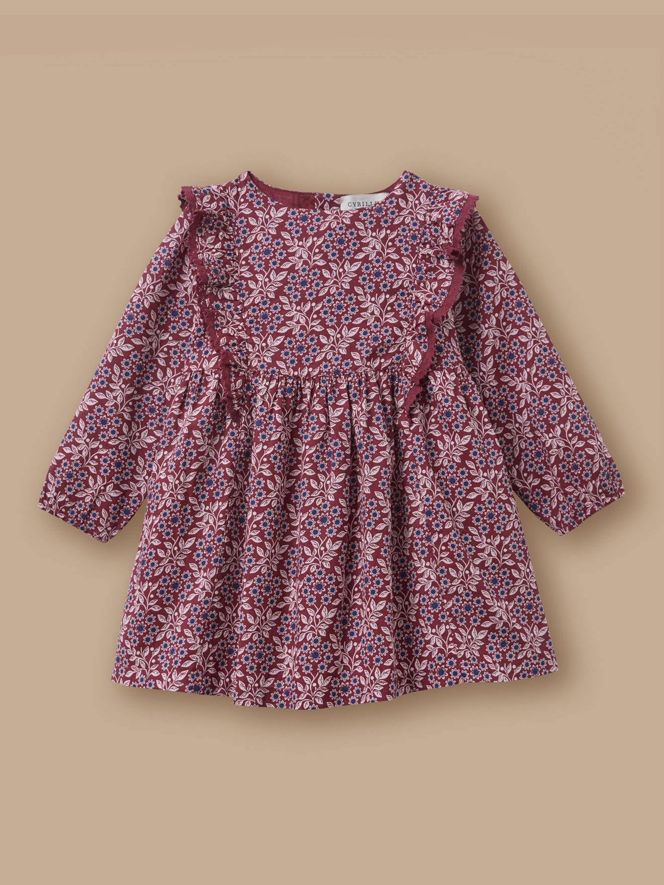 Robe Imprime Volante Bb Imprim Ophelia 42$
