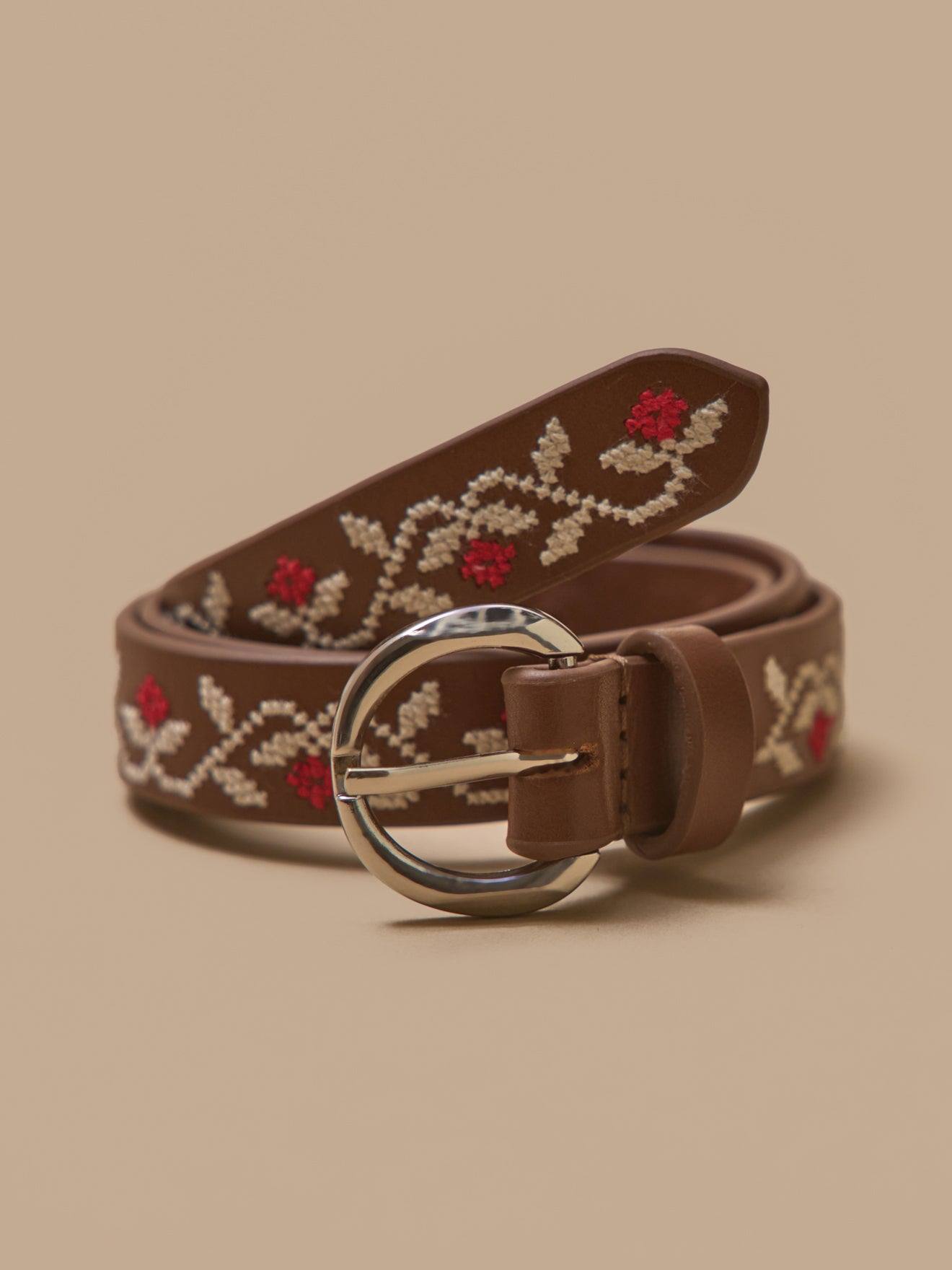 Ceinture En Cuir Fille Dore 30 €