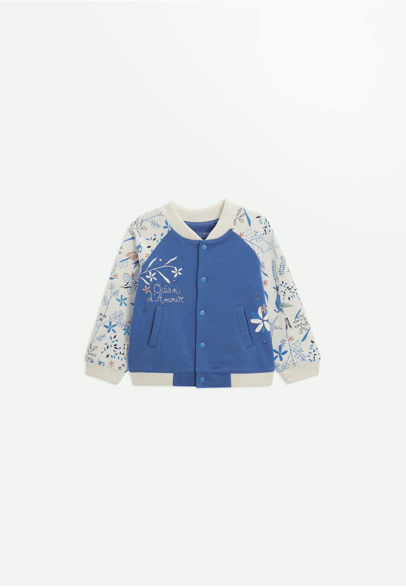 Veste Teddy Bb Ocan Damour Bleu 22 €