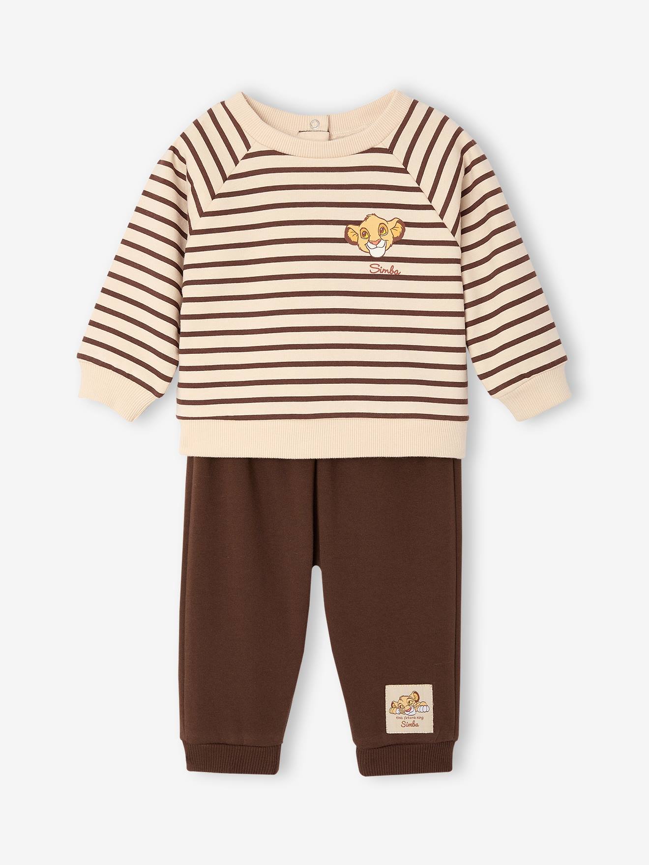 Ensemble bébé Simba chocolat