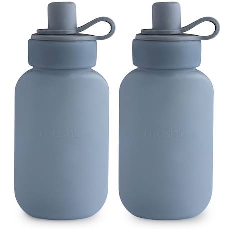 Garçon-Accessoires-Fourniture scolaire-Gourde-Lot de 2 gourdes alimentaires cambridge blue (2 x 150 ml)