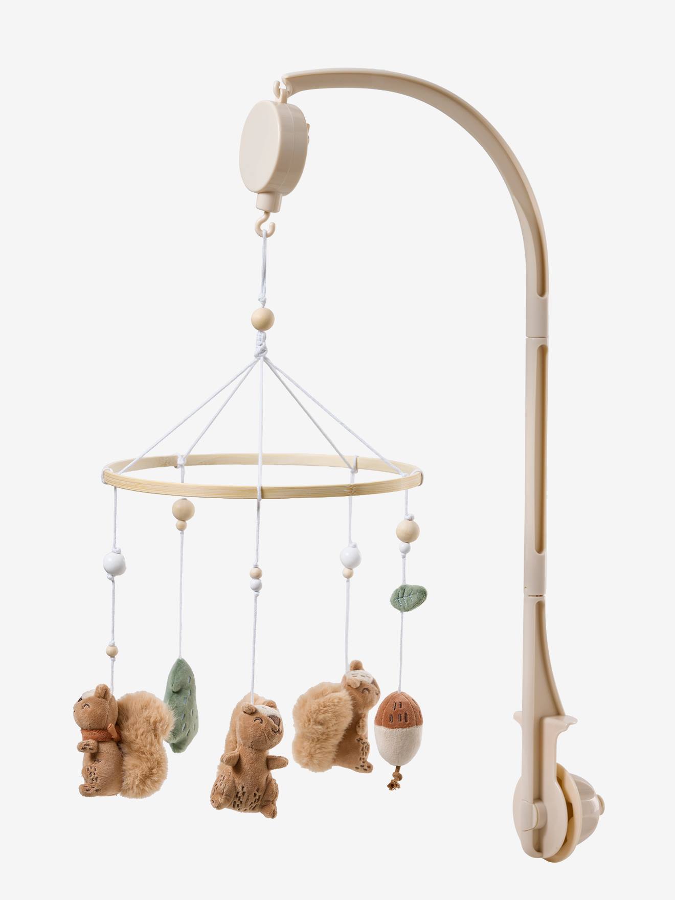Mobile musical pour lit bébé beige (Vertbaudet) - Image 2