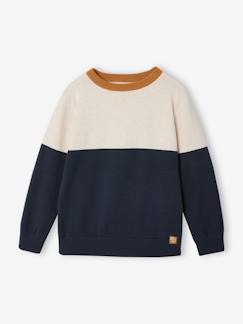 -Pull col rond garçon personnalisable