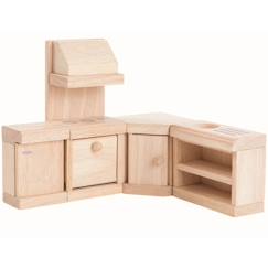Jouet-Jeux d'imagination-Cuisine en bois naturel