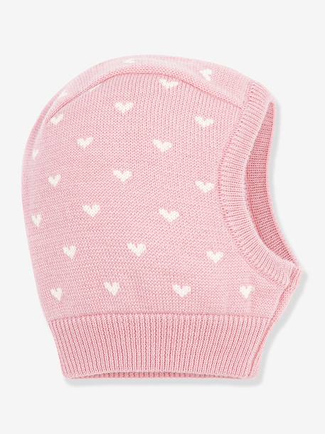 Bébé-Accessoires-Cagoule bébé imprimée cœurs
