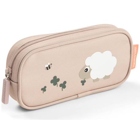Garçon-Trousse scolaire tiny farm rose
