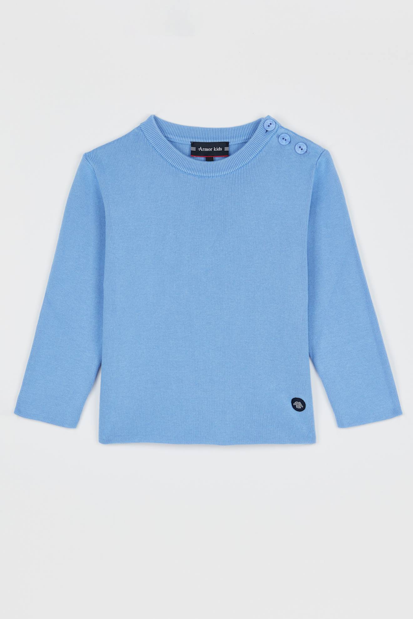 Pull Marin Uni En Coton Enfant Bleu Lobelia 59 €