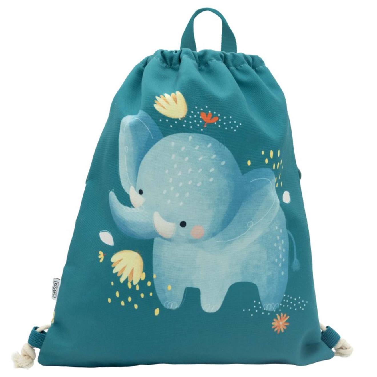Sac Cordon Enfant Impermable Pour cole Piscine Et Sport Bleu 20$