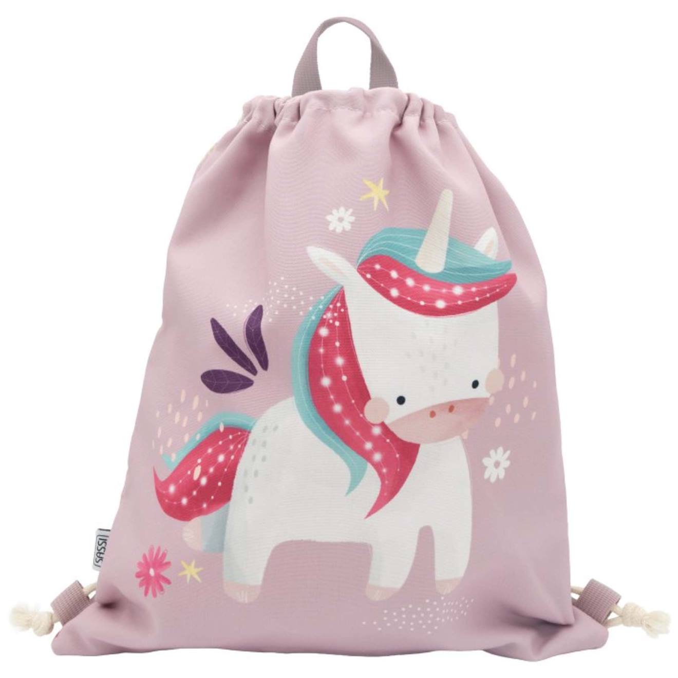Sac À Cordon Enfant Imperméable Pour École Piscine Et Sport Rose