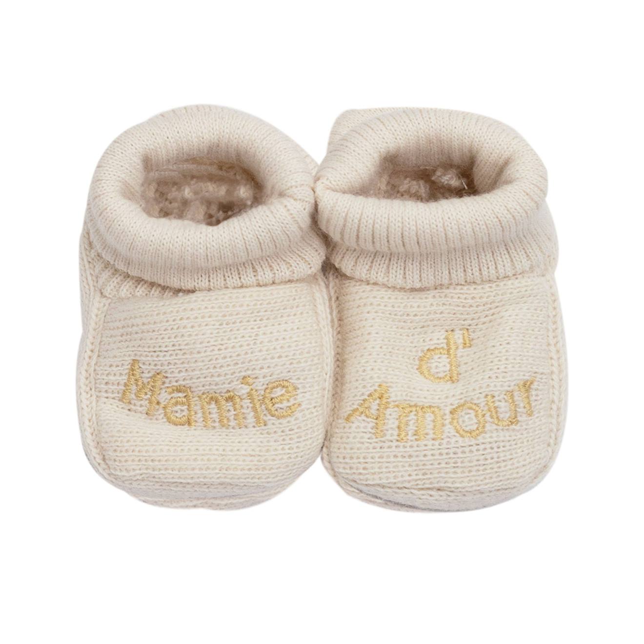Chaussons Bébé #e0cda9