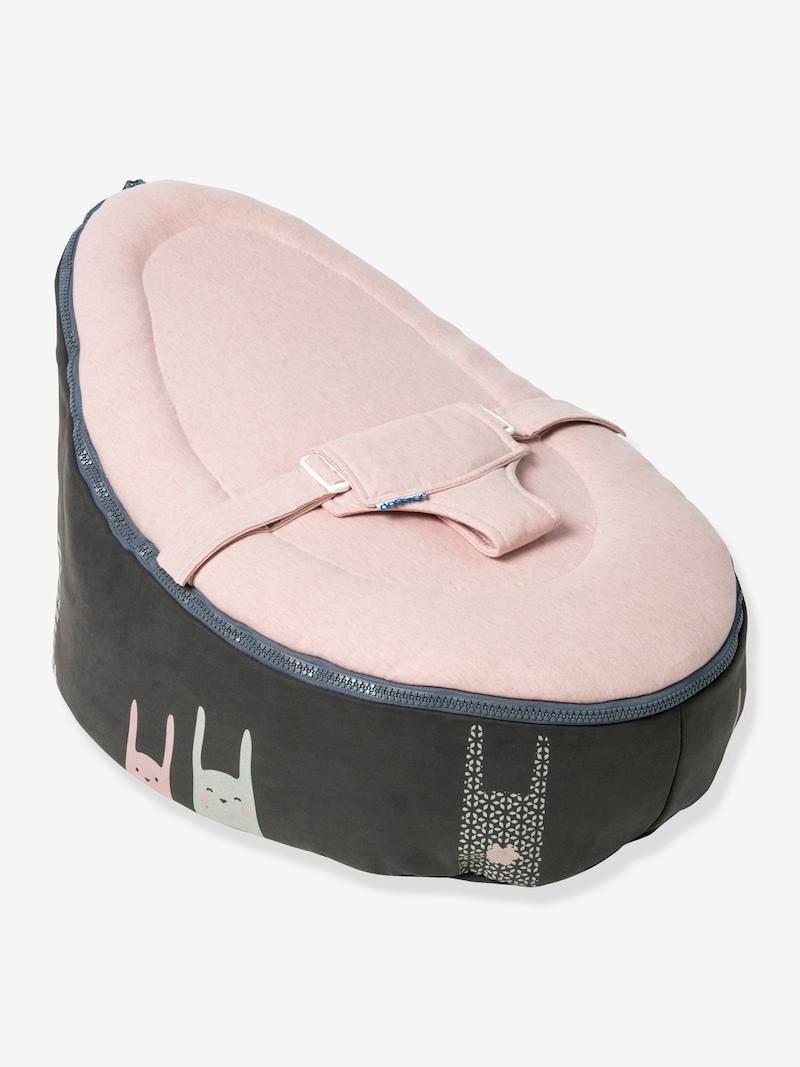 Transat et pouf Doomoo Nid BABYMOOV bear grey Babymoov