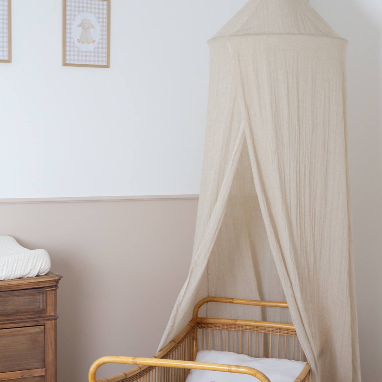 Ciel De Lit Pour Bébé #e0cda9