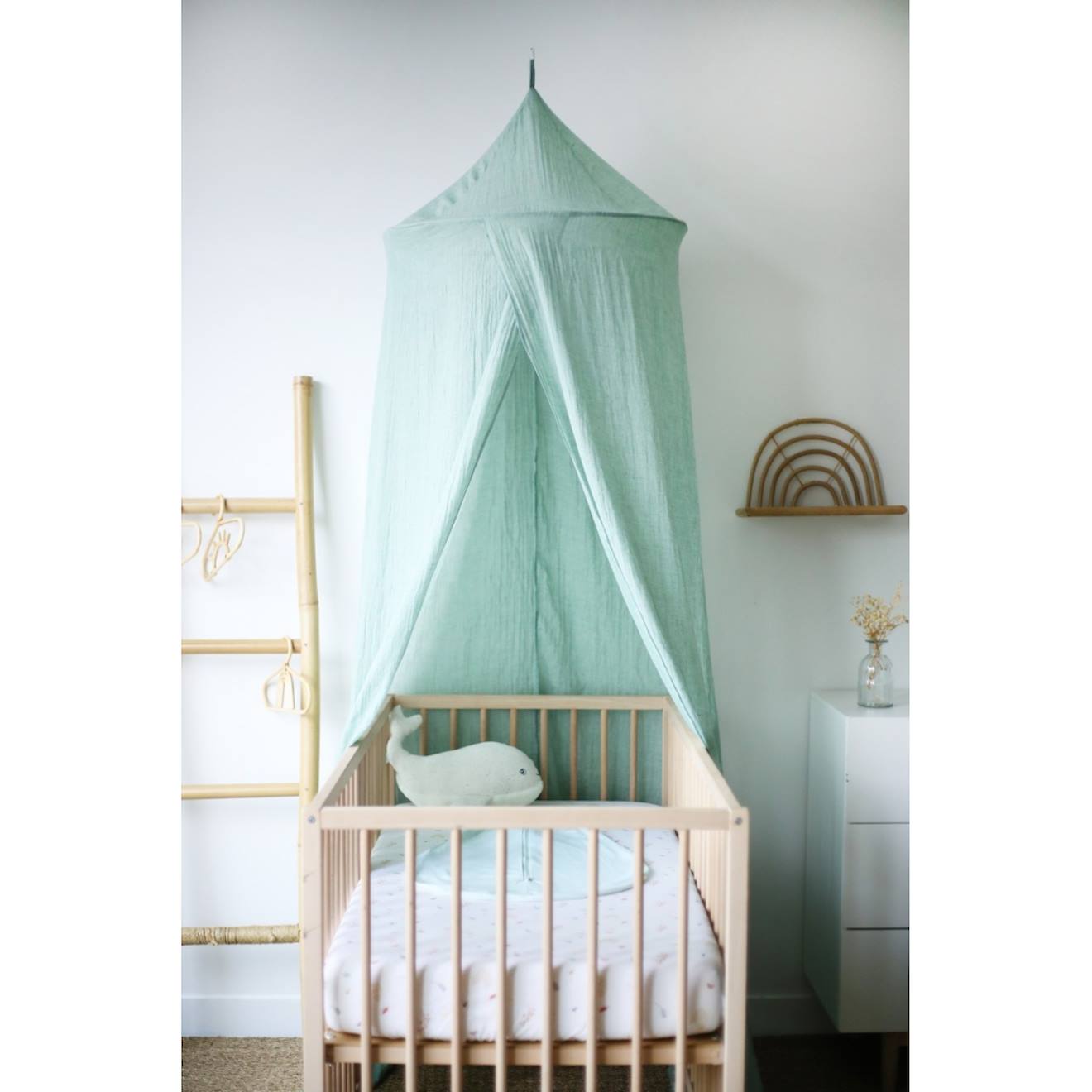Ciel De Lit Bébé Vert