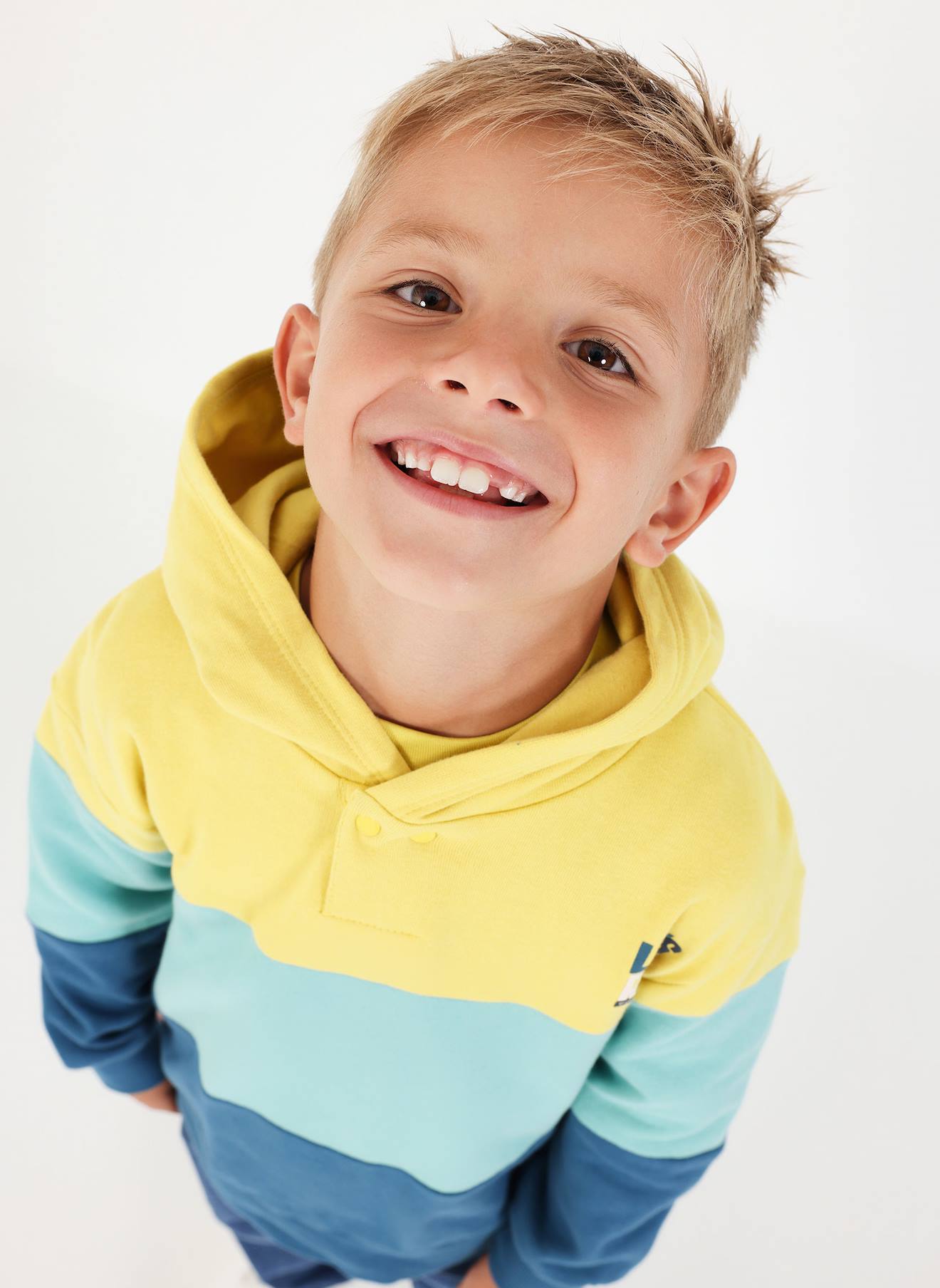 Sweat-shirt Garon En Molleton Capuche Vert 36 €