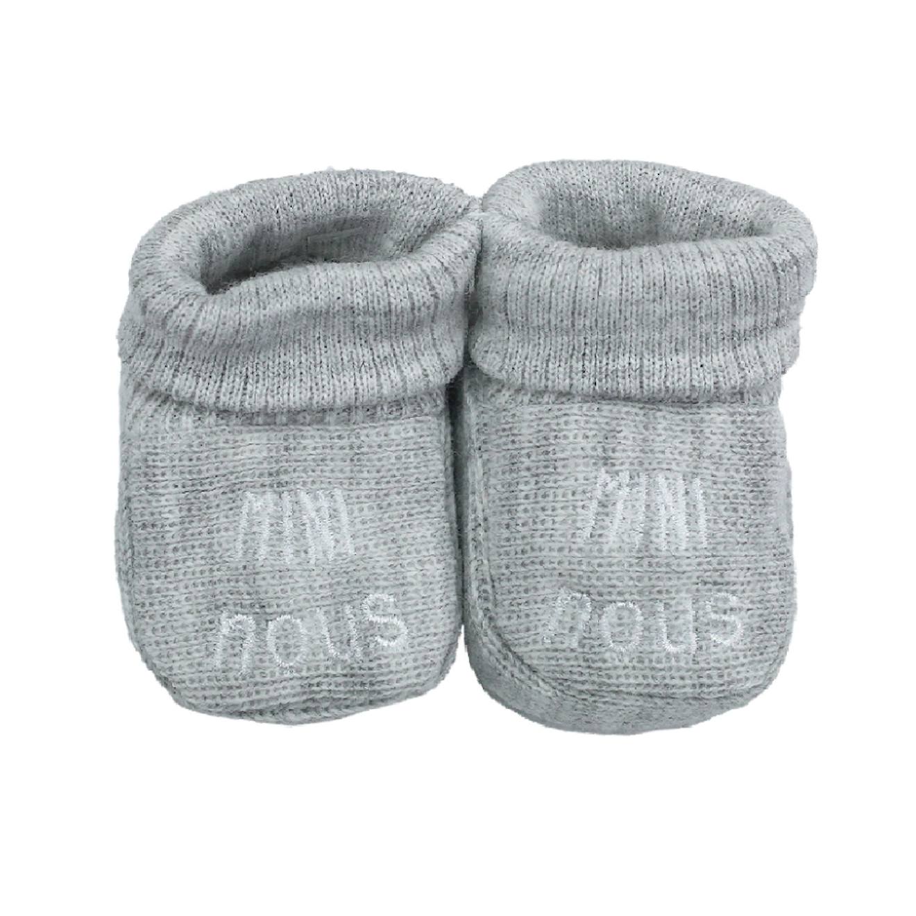 Chaussons Naissance - Mini Nous #d5d5d5
