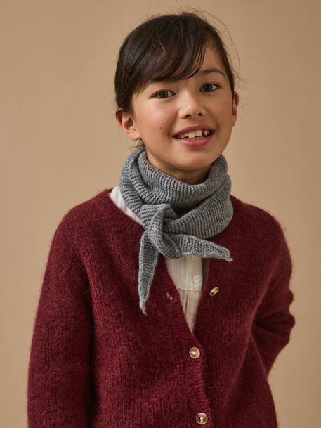 Fille-Accessoires-Bonnet, écharpe, gants-Écharpe en laine fille