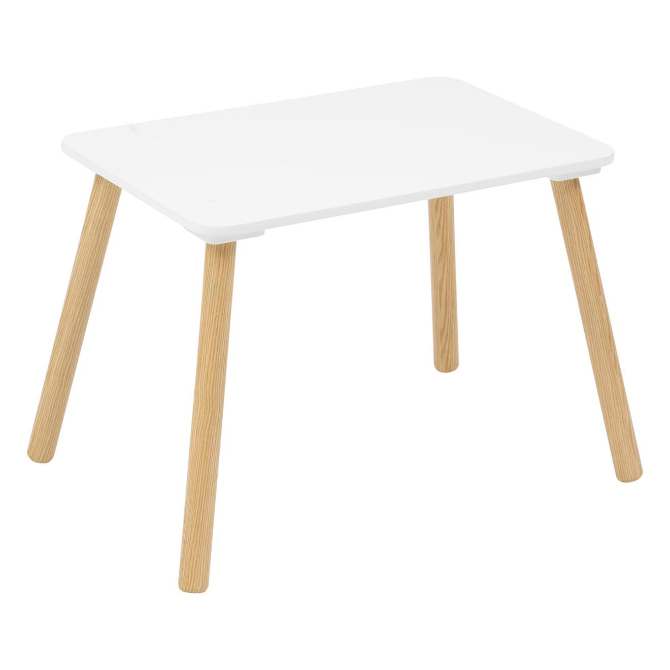 Ensemble Table Et Chaises En Pin - Alex Blanc (Atmosphera) - Image 2