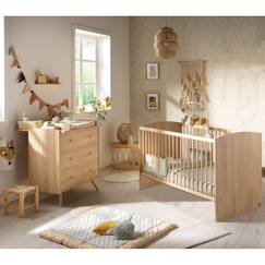 -Chambre bébé, lit évolutif et commode à langer - access
