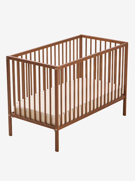 Vertbaudet - Lit bébé Cocoon noyer