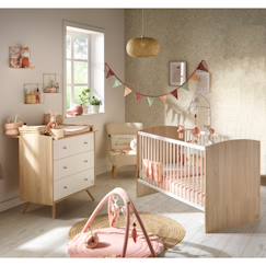 -Chambre bébé, lit évolutif et commode à langer - access