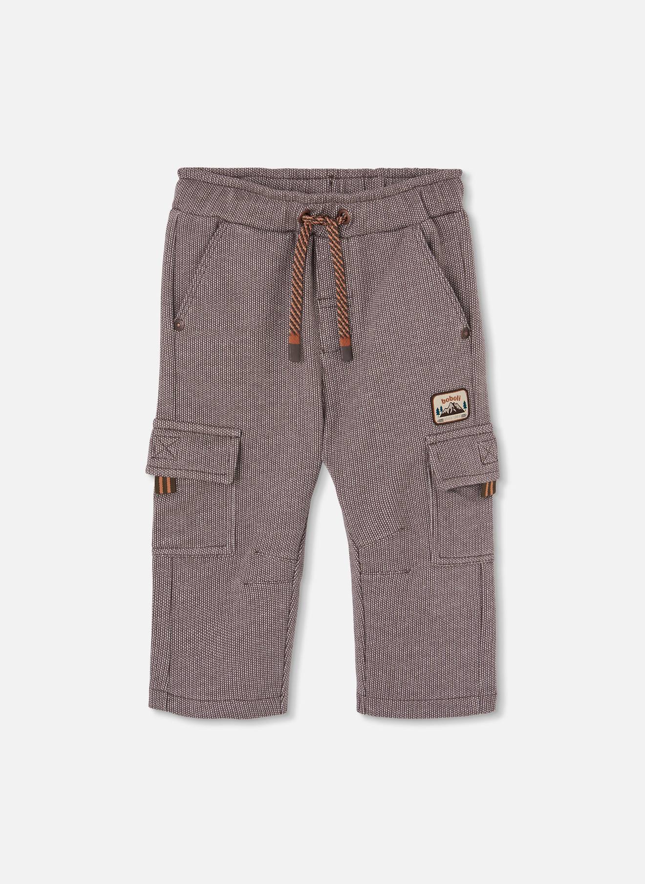 Pantalon Garon Avec Poches Cargo Marron 30$