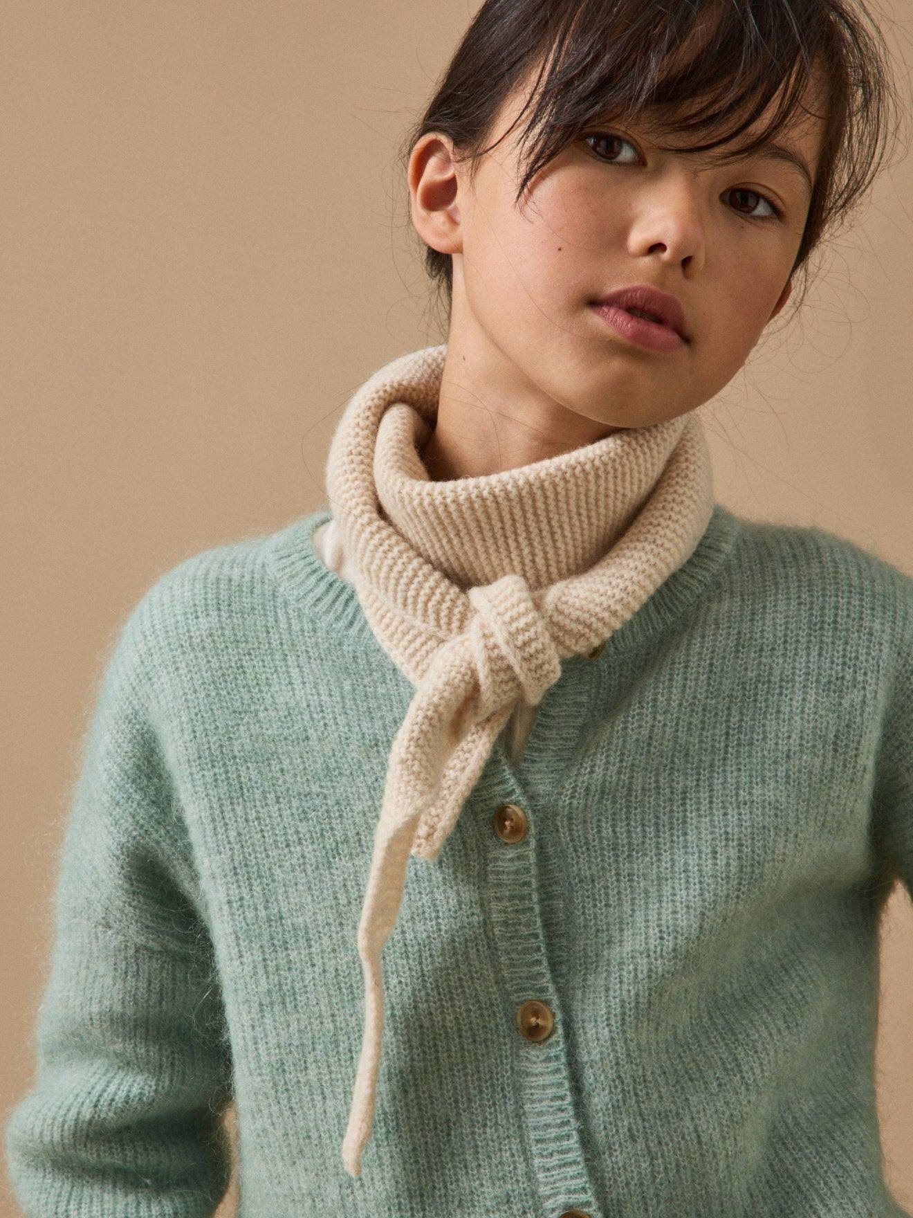 charpe En Laine Fille Beige 40 €