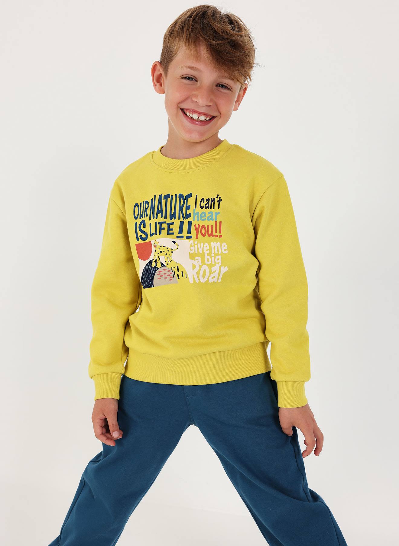 Ensemble Garon Molleton Imprim Lopard Vert 40 €