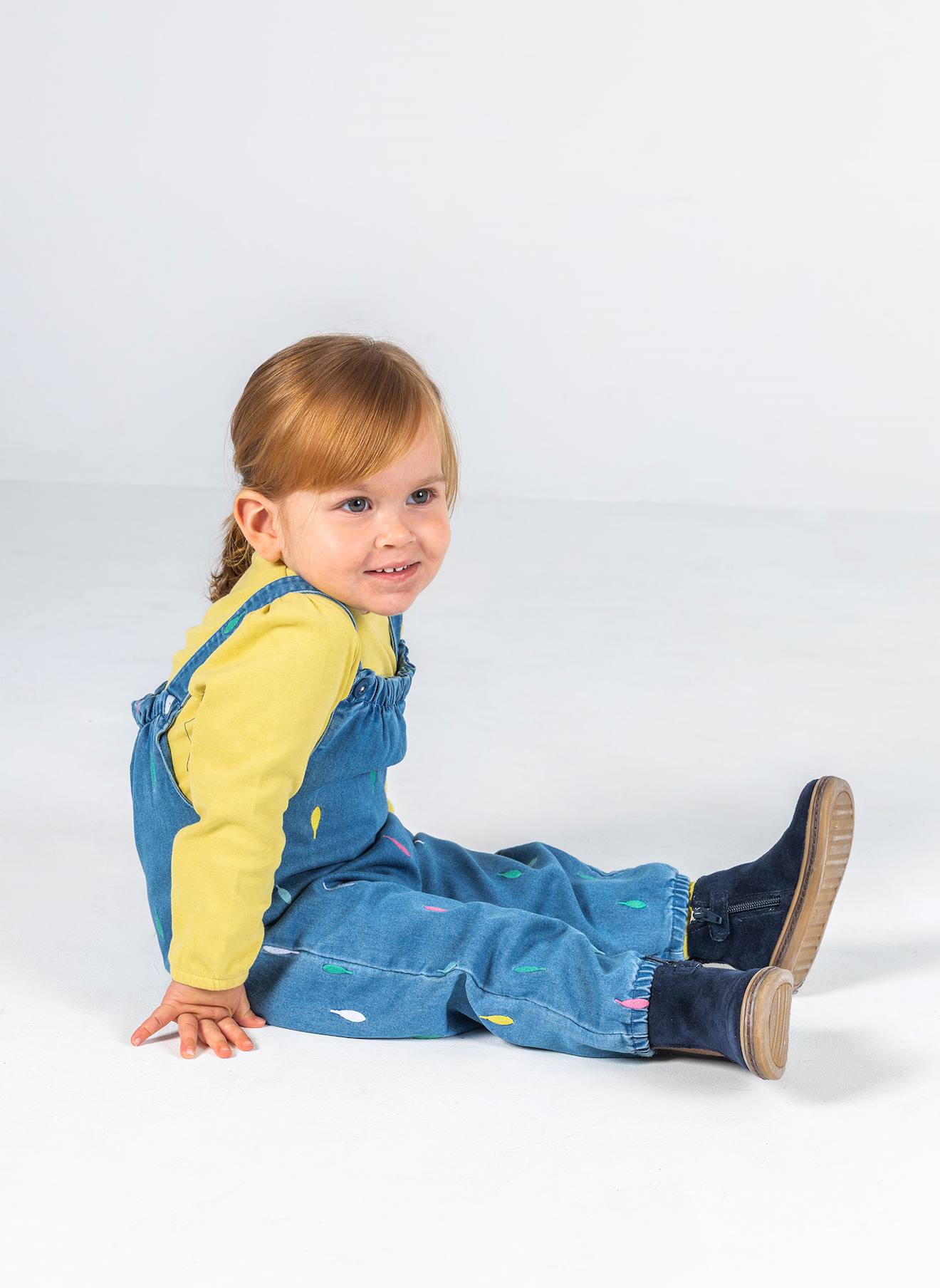 Ensemble Bb Imprim Feuilles Bleu 43$