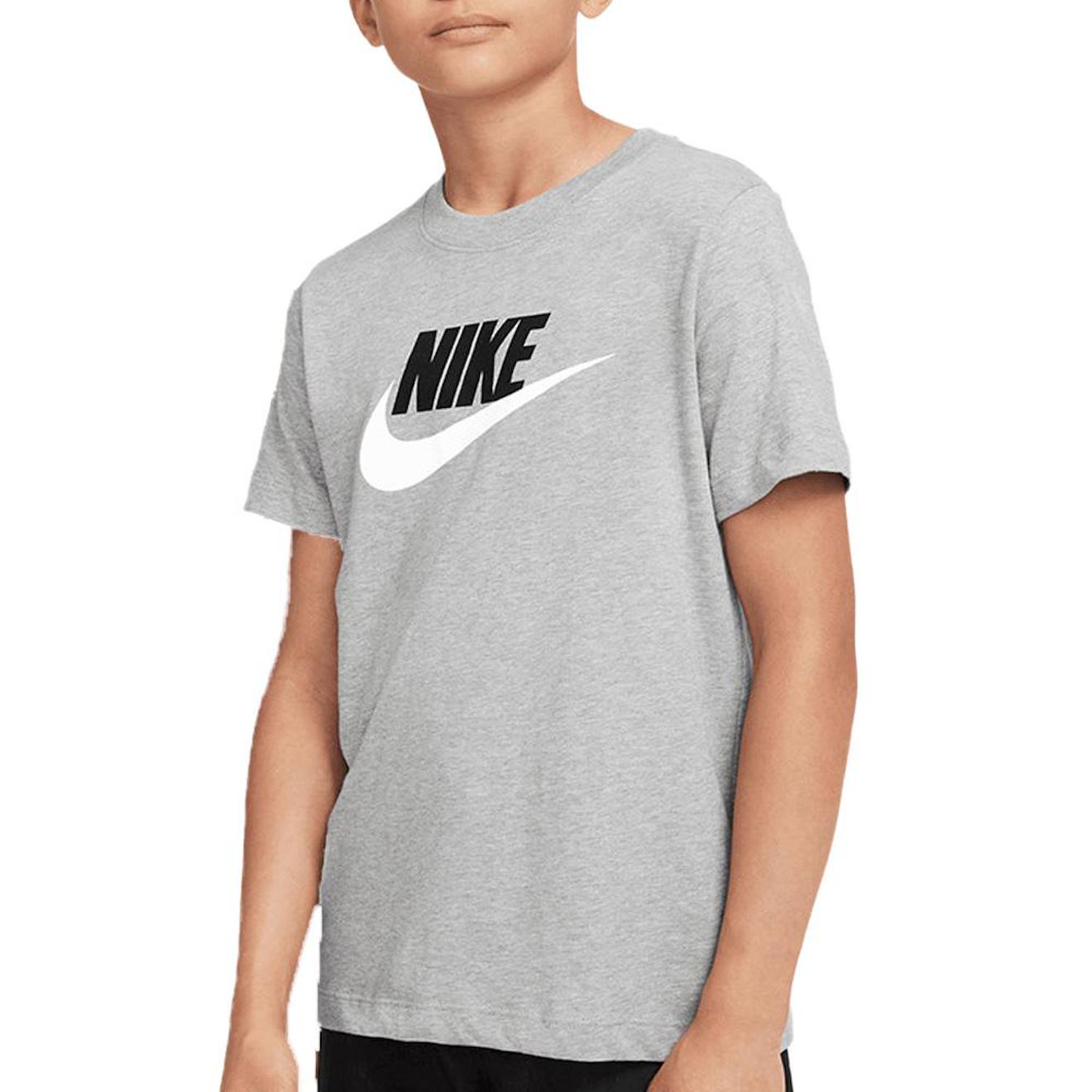 T-shirt Manches Courtes En Coton Gris 22 €