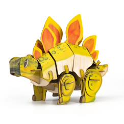 Jouet-Puzzle 3d construction&son dino - stegosaure