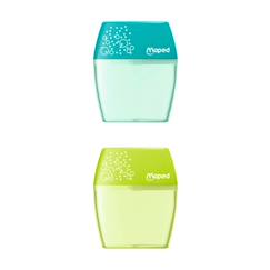 Lot de 2 taille crayons shaker 2 trous  - vertbaudet enfant