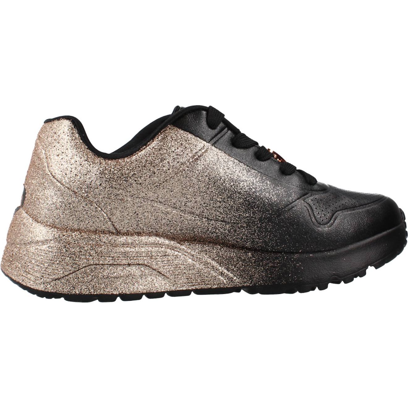 Basket Fille Modle Uno Lite - Heartdust Forever Noir Bkrg 71 €