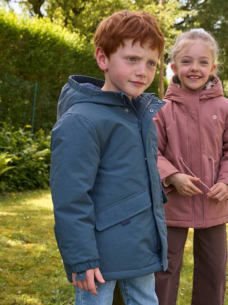 Garçon-Manteau-Parka 3 en 1 garçon amovible