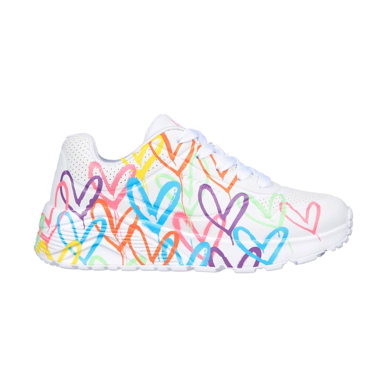 Baskets Basses Lacets Blanc Mukti Neon 47 €