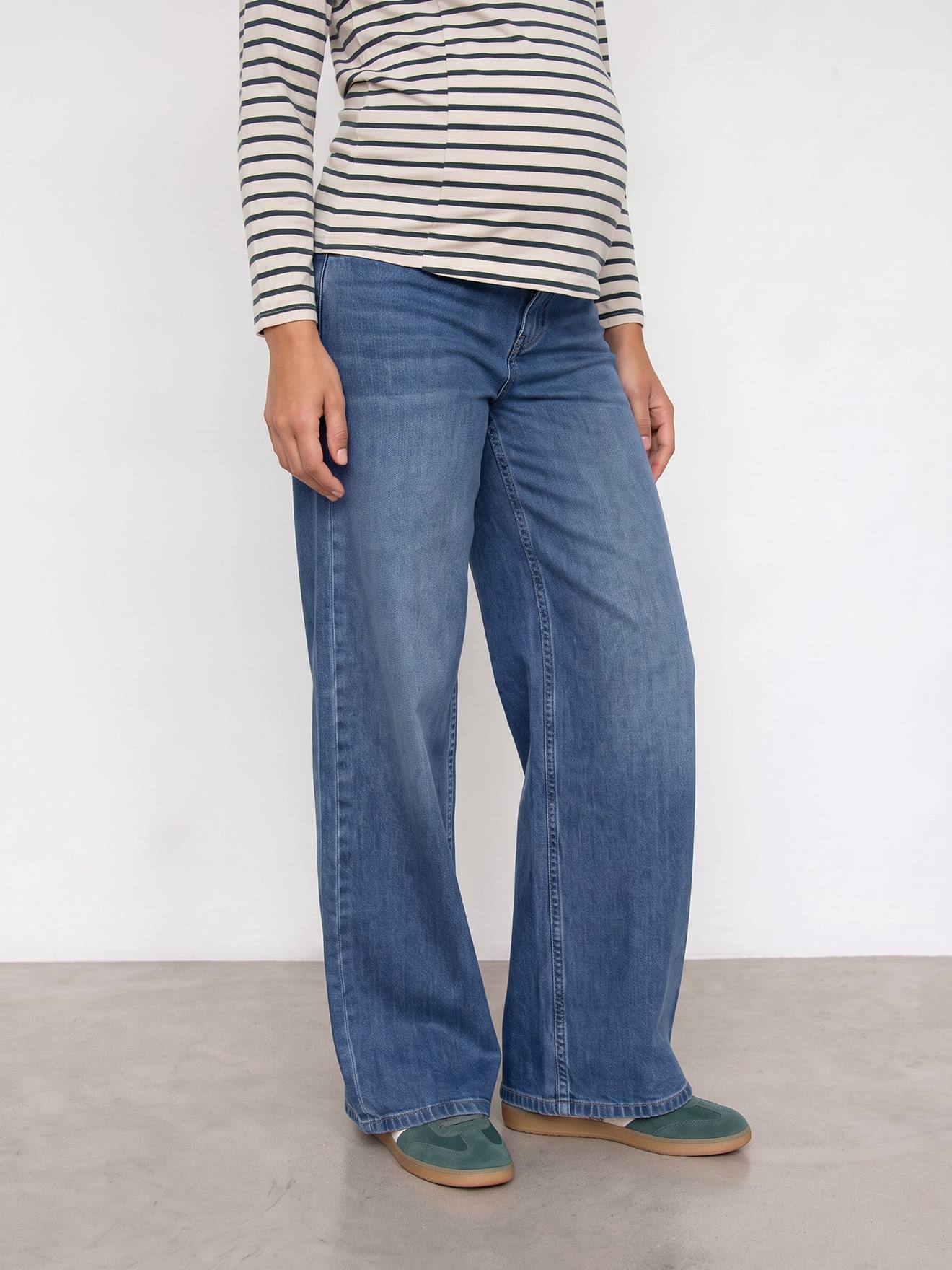 Jean large de grossesse stone