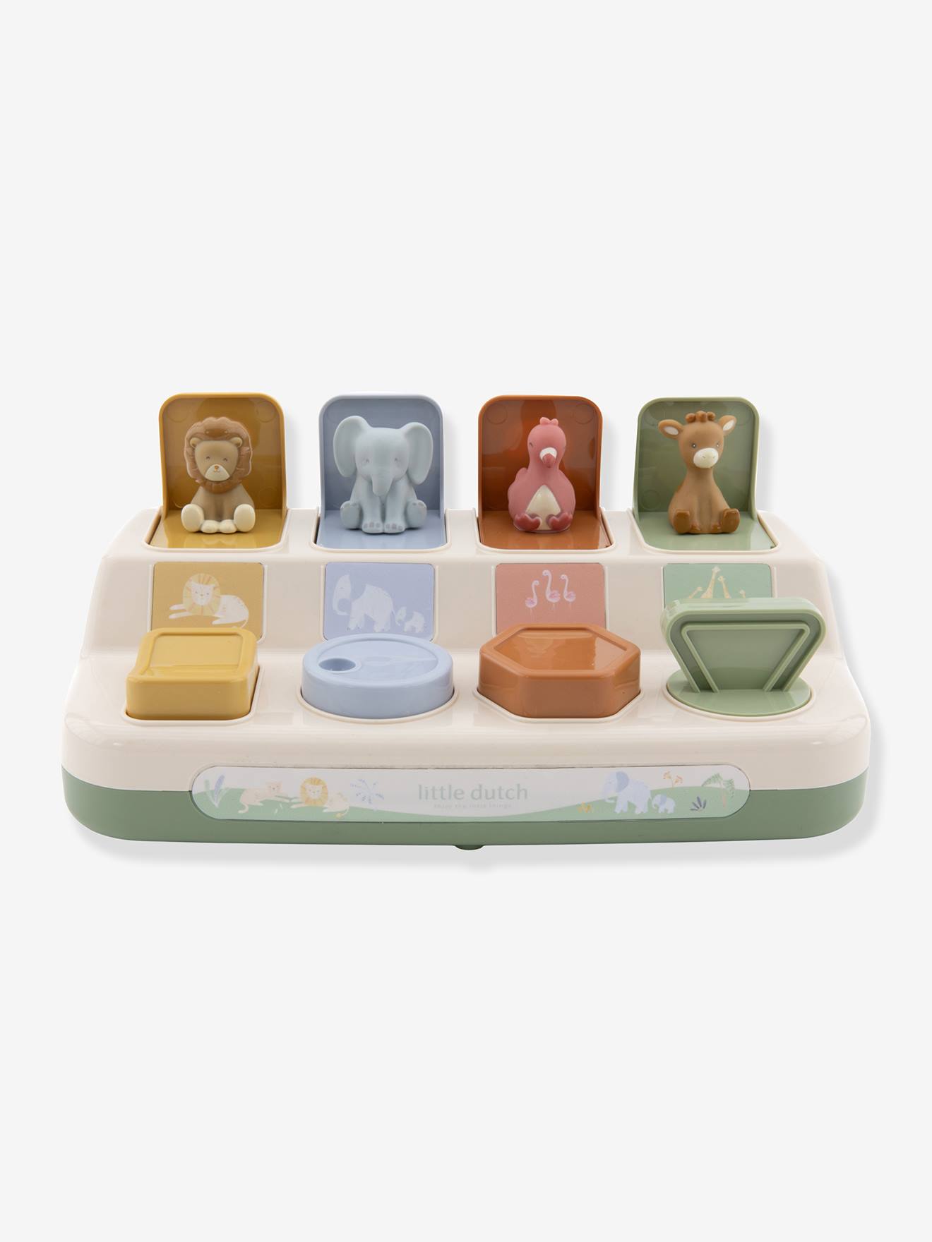 Pop-up Animaux Safari Friends vert