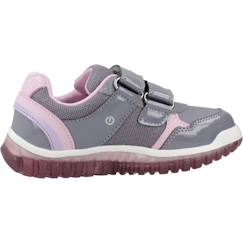 Chaussures-Chaussures bébé 17-26-Marche fille 19-26-Baskets à scratchs fille licorne b lightyloo