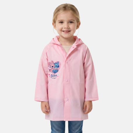 Fille-Imperméable fille personnage lilo & stitch