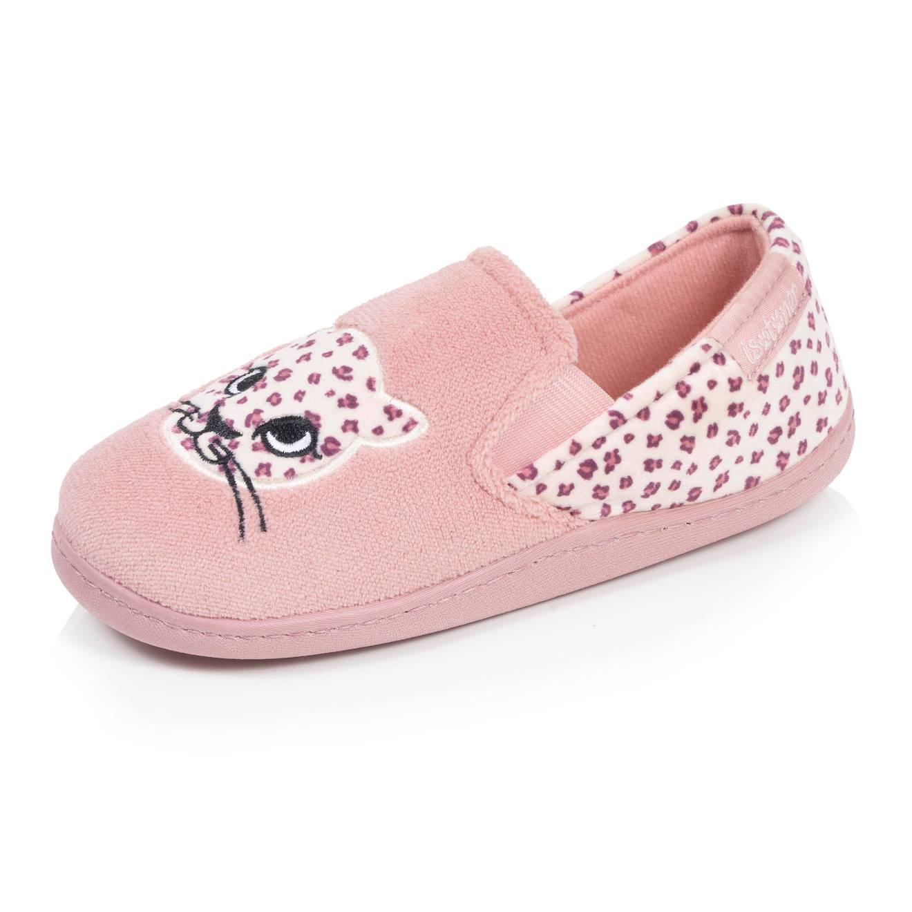 Chaussons Mocassins Micro-ponge Maintien Souple Facile Enfiler Semelle Flexible Blush 14$
