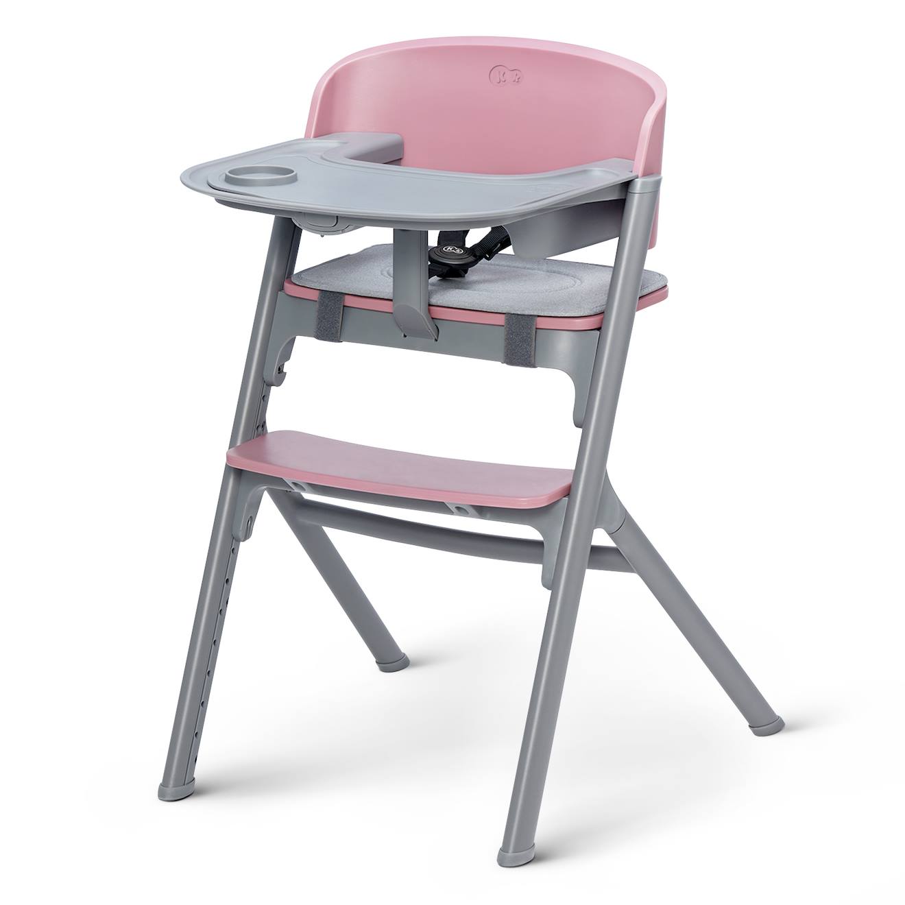 Chaise Haute Avec Design Moderne Et Soutien Ergonomique Rose
