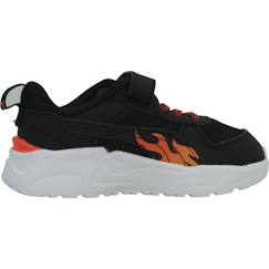 Chaussures-Chaussures bébé 17-26-Marche garçon 19-26-Basket lacets et scratch garçon flammes trinity 2 lt sparks ac+ inf