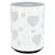 Veilleuse à pile push h.13cm métal Blanc calèche+Blanc coeur+Blanc étoile+Blanc nuage+Gris étoiles+Gris nuage+Rose calèche+Rose coeur 7 - vertbaudet enfant 