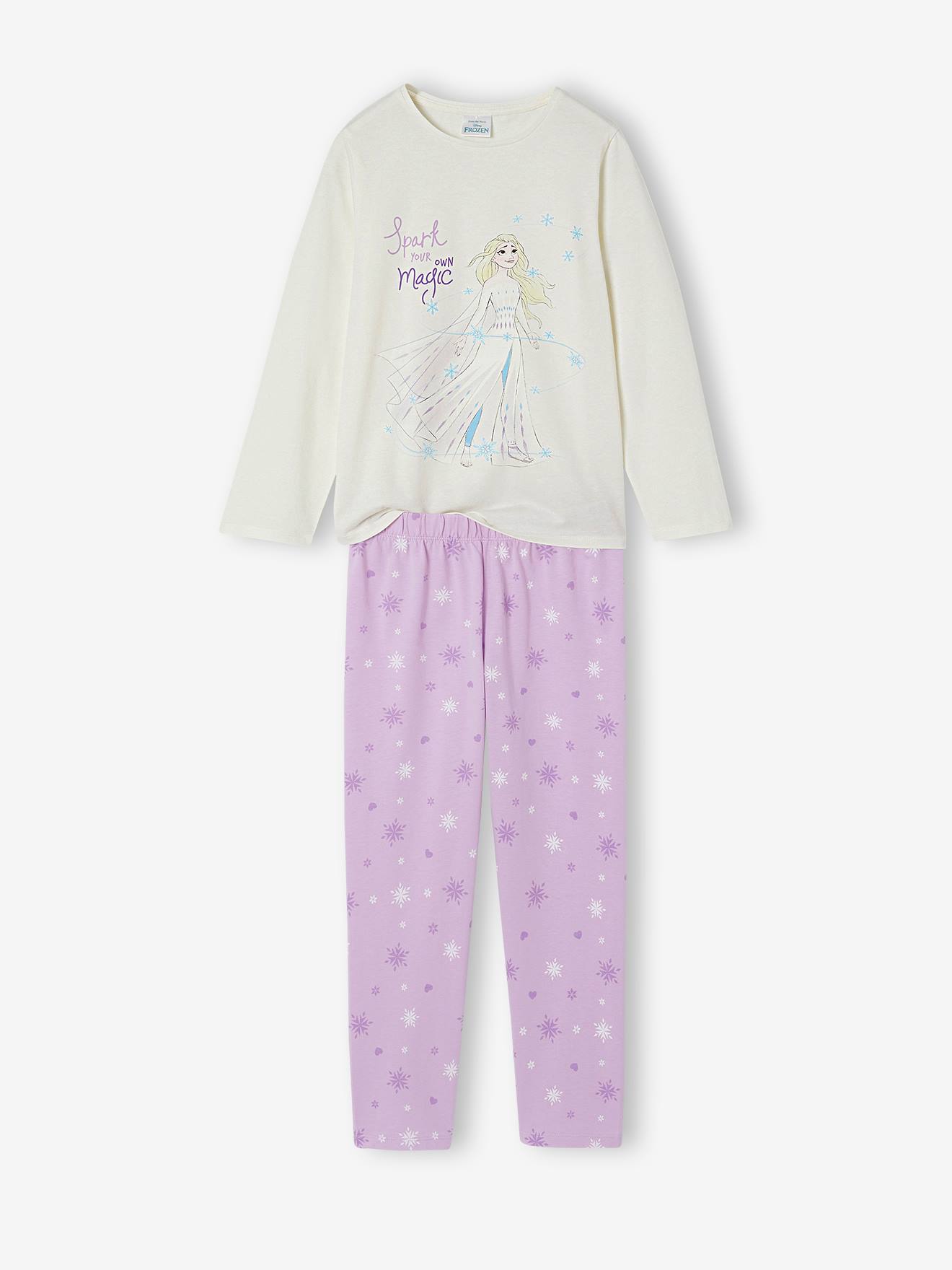 Pyjama La Reine des Neiges lilas poudr 24$