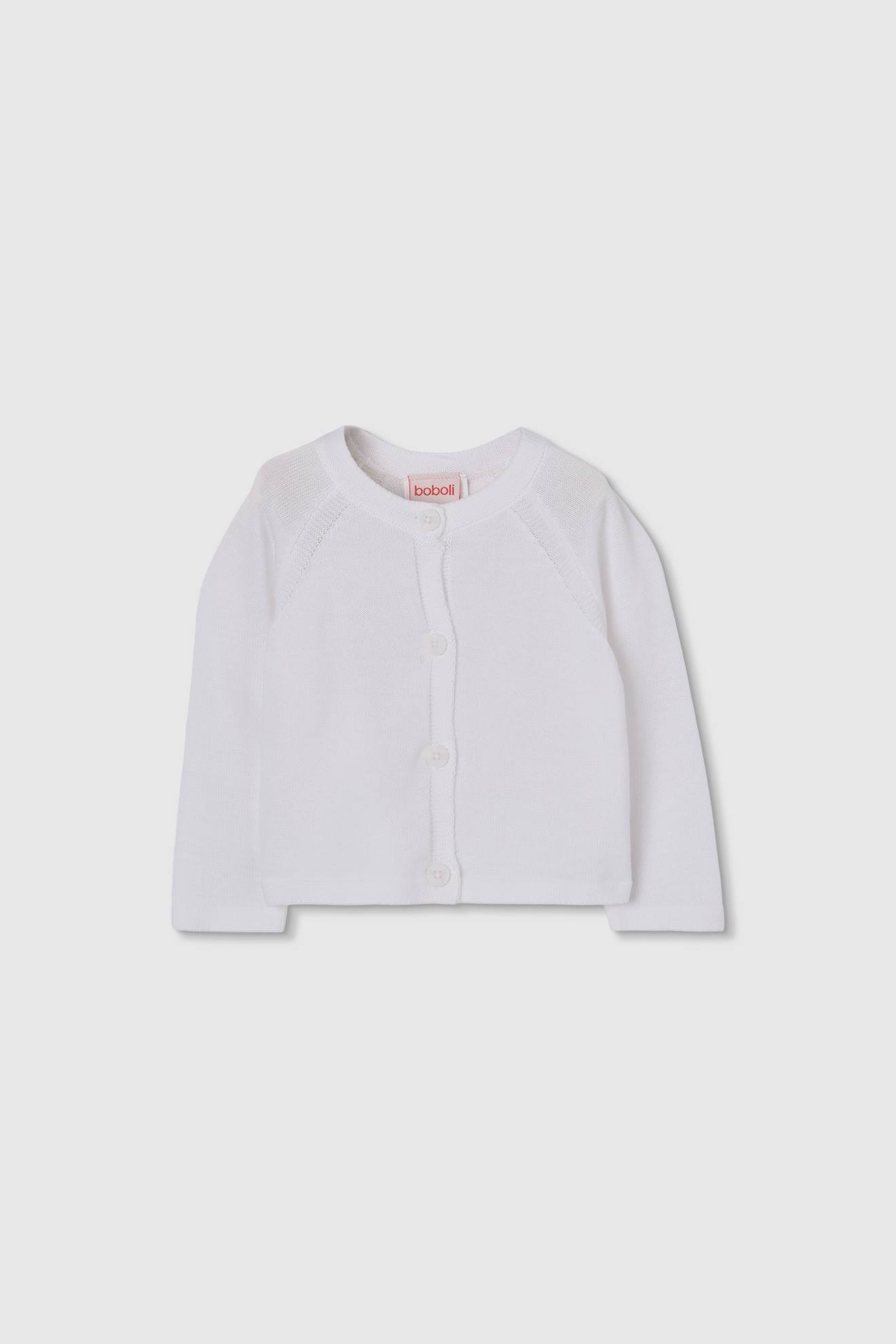 Gilet Bb En Maille Blanc 13$