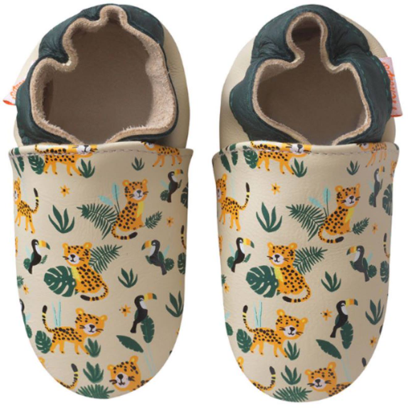 Chaussons Bb Cuir Souple Romy Et Jules Samusent Beige 30 €