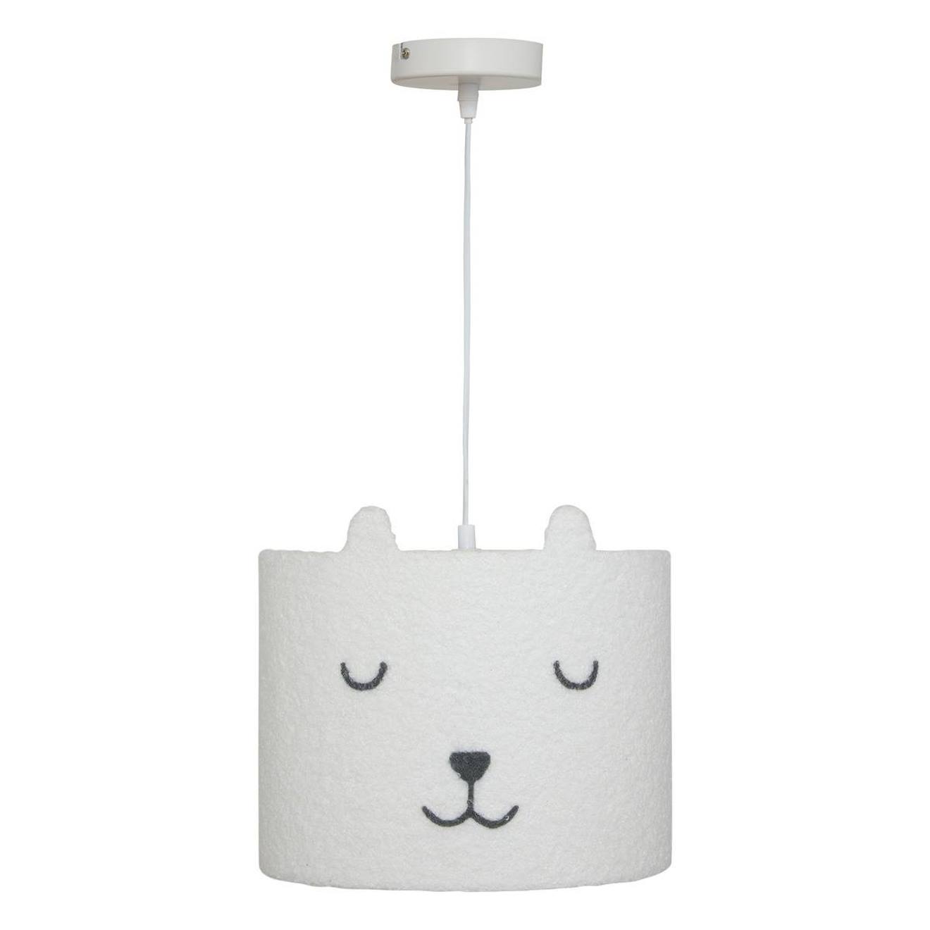 Suspension Bouclette Motif Animal - Toxey Blanc (Atmosphera) - Image 1