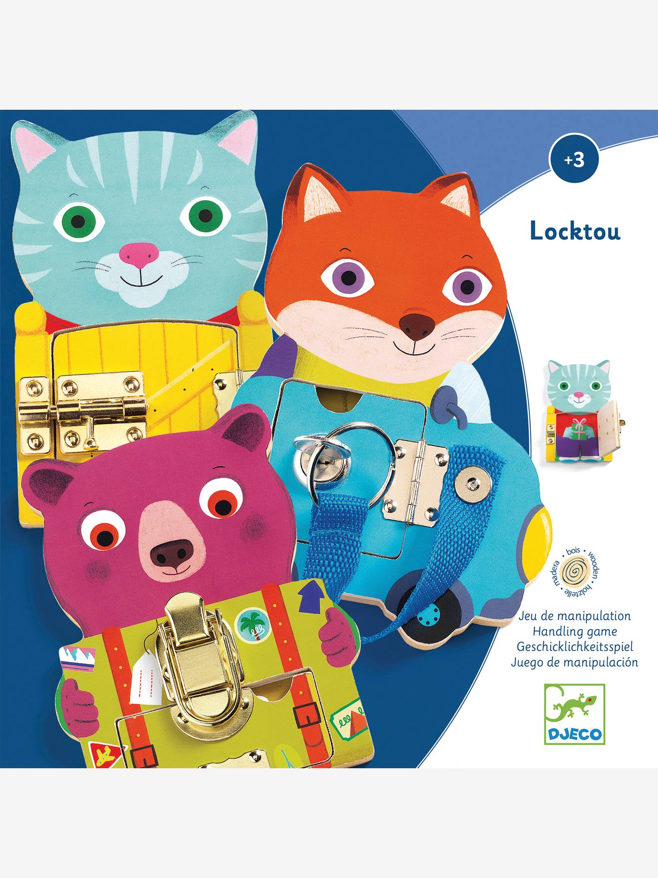 Locktou DJECO bleu