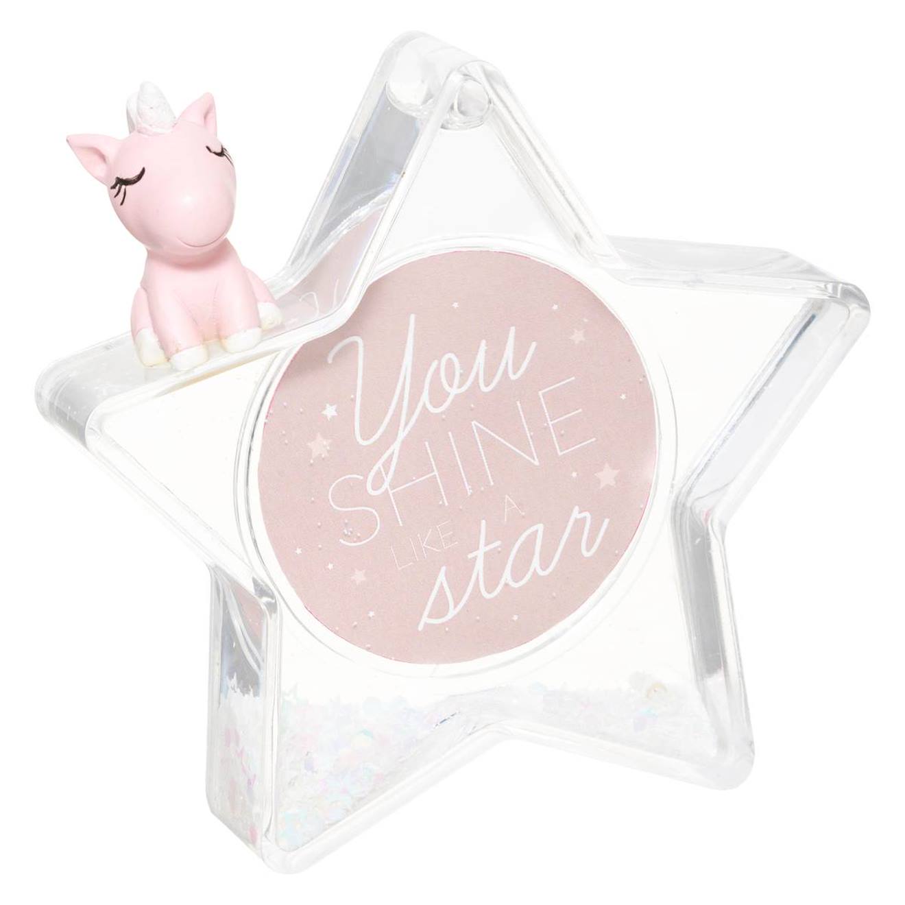 Cadre Enfant Animé - Licorne Blanc