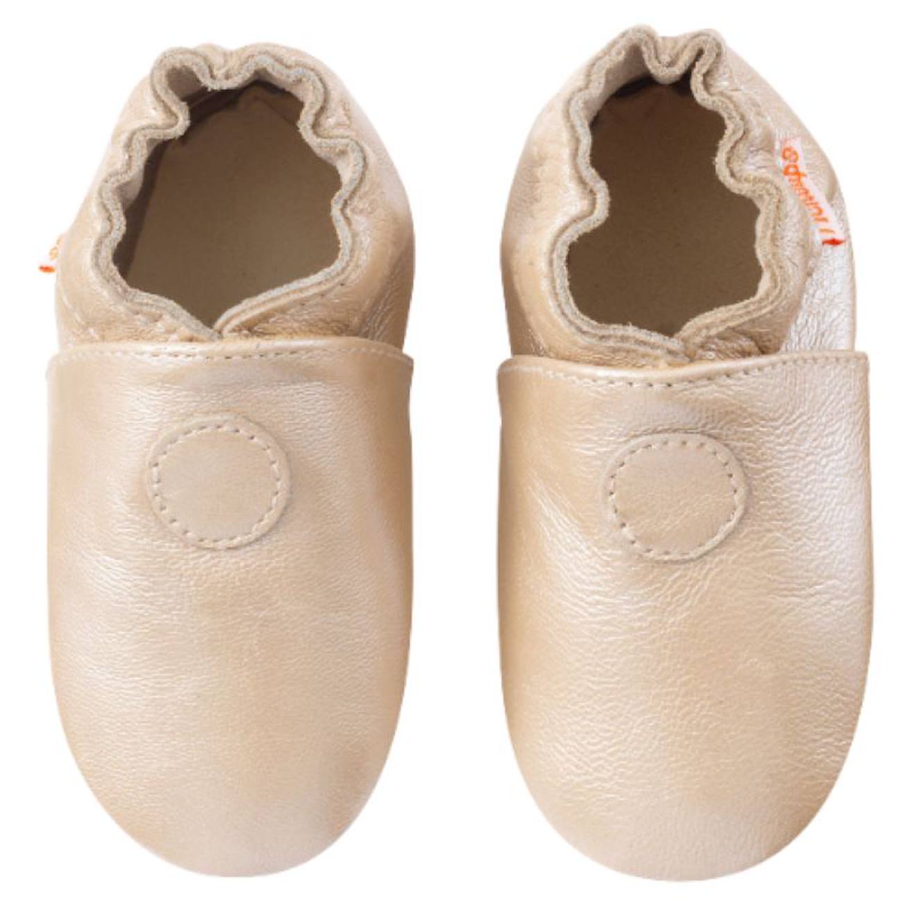 Chaussons Bb Cuir Souple Uni Beige 31 €